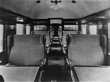 Lms Carriage Interior 1927 OLD PHOTO picture