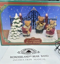 VTG '97 Christmas Fantasy WONDERLAND BEAR BAND Musical Animated Christmas picture