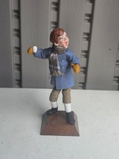 SIMPICH CHRISTMAS CAROLER SNOWBALL BOY DOLL picture
