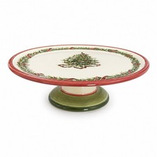 Christopher Radko CHRISTOPHERS TREE Portugal Footed Cake Stand 12.5” picture