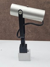 Vintage 1970s Lightolier Stainless Steel Swivel Table Lamp (no base) MCM picture