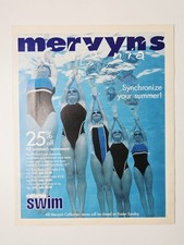 1998 Mervyn's California Swim Sale Circular 20 Pages Vintage Catalog Advertising picture