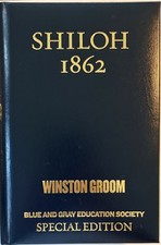 Signed Special Civil War Leatherbound Edition of Shiloh 1862 by Winston Groom picture