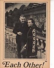 Claire Bloom Rod Steiger Magazine Photo Clipping 1 Pg Q8663 picture
