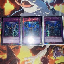 Yugioh: Infinite Impermanence - Quarter Century Secret Rare - RA01-EN075 x3 picture