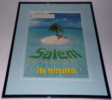 1989 Salem Cigarettes Framed 11x14 ORIGINAL Advertisement picture