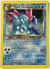 Double SWIRL 🌀 Pokemon Dark Feraligatr 💧 5/105 Neo Destiny ITA Holo 2000 LP+ picture