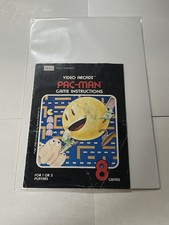 Atari. Pacman. Vintage Game Instructions. Video Arcade. Sears Tele-games. 1981. picture