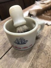 Vintage Old Spice Glass Shaving Mug picture