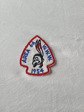 Order of the Arrow Vintage 1954 Area 6a Conclave Fellowship Patch OA / BSA picture