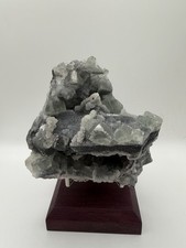 Gorgeous Green Fluorite and Druzy Quartz on Matrix from Fujian Province, China picture