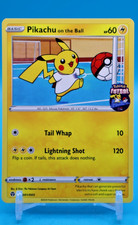 Nintendo Pokémon TCG Pikachu on the Ball Promo 001/005 2020 English Not Sealed picture