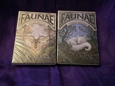 Faunae Veiled & Vibrant Editions - 2 Deck Set by Brain Vessel Sealed/NEW❤️ picture