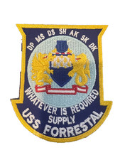 USS Forrestal DP MS DS SH AK SK DK Whatever if Required Navy Patch picture