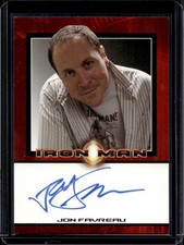 Jon Favreau 2008 Rittenhouse Iron Man #NNO Auto picture
