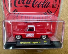 M2 Machines Coca-Cola Red 1973 Chevrolet Cheyenne 10 ❤️❤️ picture