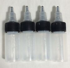 LSA/CLP, WEAPONS OIL 1/2 OZ BOTTLE, NSN 1005-00-242-5687, EMPTY, 4 PACK, CLEAR picture