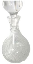 Vintage Cut Crystal  Decanter Belly Style Decanter picture
