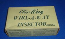 Vintage Air-Way Whirl-A-Way Insector for Moth Control New Old Stock with Box picture