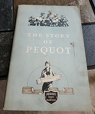 1934 Booklet Story Of Pequot Naumkeag Steam Cotton Sheets Pillowcase picture