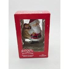Vtg Kurt S Adler Rudolph Red-Nosed Reindeer Santa Misfit Toy Ornament ZWMRU0100E picture