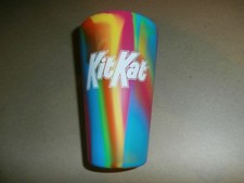 SILIPINT Tie Dye Silicone Water Drink Cup Tumbler Advertising KIT KAT Candy Bar picture