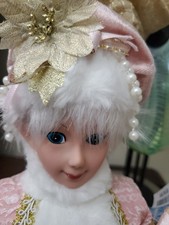 Martha Stewart Christmas Fantasy Fairy Elf Posable Shelf Sitter Yule Land 22-25' picture