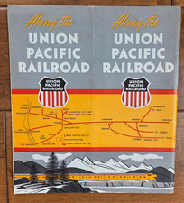 Along The Union Pacific Railroad Promo Brochure ~ 1950 ~ 94 Pages  picture