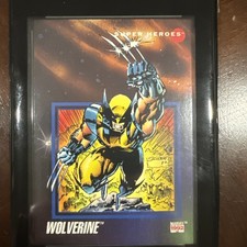 SkyBox 1992 Marvel Universe Super Heroes Wolverine #38 Degree 8 nm-mint picture