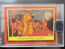 2018 Topps Signature Archives 14/14 Mike Edmonds Signed Buyback Card STAR WARS picture