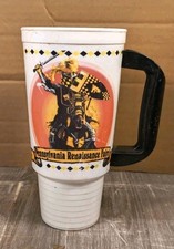 VINTAGE PA RENAISSANCE FAIRE SOUVENIR 32 OZ CUP 1990's picture