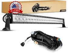 Barra de luz led 50 pulgadas 288W para camioneta jeep todoterreno SUV Nuevo US picture