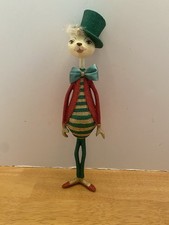Whimsical White Anthropomorphic Christmas Cat picture