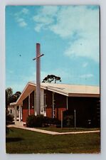 Englewood FL-Florida, Methodist Church, Antique Vintage c1970 Souvenir Postcard picture