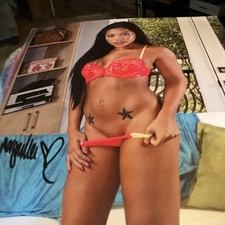 Morgan Lee Adult Actress Autographed 8x10 Photo w/COA  Rare picture