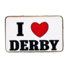 I Love Derby Lapel Pin picture