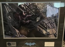Batman War On Crime Signature Print Series Alex Ross (DC) Framed (386/1250) COA picture
