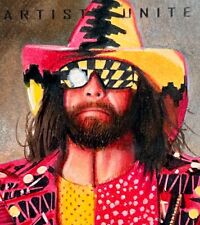 Totally Radical 80s Macho Man Randy Savage Sketch Card Gary Kezele WWF WWE picture