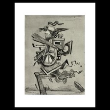 Kurt Seligmann - Marathon, from Protuberences and Cardiaques (1933) Art Card picture