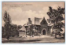Newbury Vermont VT Postcard Tenney Memorial Library c1910 Antique Unposted picture