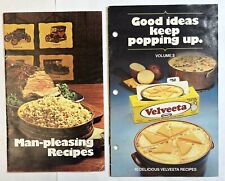 Man-Pleasing Recipes, Good Ideas Keep Popping Up Velveeta Cookbook, 2, Vintage picture
