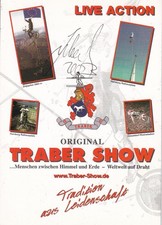 Autograph - Johann Traber (high rope artist) picture