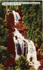 Whitewater Falls Highland Pisgah National Forest North Carolina BD Postcard picture
