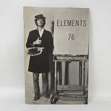 VINTAGE Western Illinois University Elements Magazine 1976 Poetry Art Zine picture