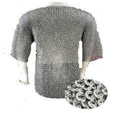 8mm X-Large Size Chainmail Oil short sleeve Flat Riveted With Washer Labor day picture