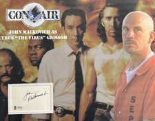 JOHN MALKOVICH Cyrus the Virus CON AIR Genuine Signed 14x11 Display Beckett picture