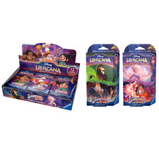 Disney LORCANA TCG Booster Box + 2x Deck SHIMMERING SKIES - ENGLISH PREORDER picture