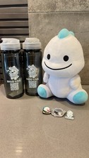 Bigo Live Plush Blue Go Dino Boy Plush Doll Stuffed Official Toy picture
