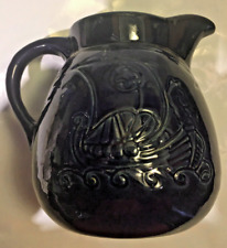 Vintage M. CABLE #10 NORTH DAKOTA SCHOOL OF MINES Navy blue VIKING PITCHER=MINT picture