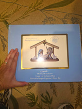 Precious Moments COME LET US ADORE HIM #139006 Hallmark Exclusive Nativity Set picture